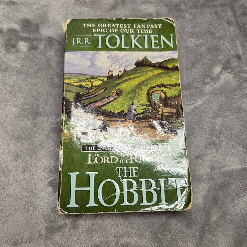The Hobbit JRR Tolkien Mass Market Paperback Del Rey Fantasy ISBN 0345339681